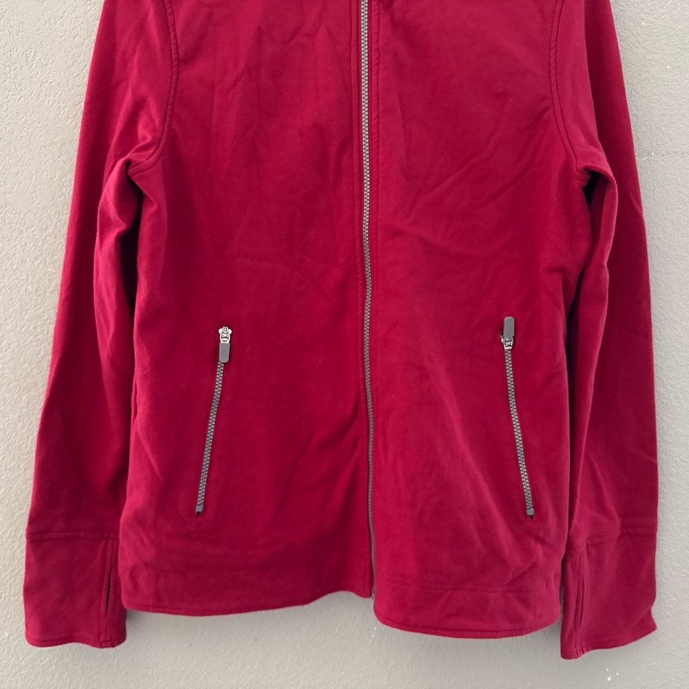 ScotteVest Chloe Glow Full Zip Hoodie Womens XL Red Casual Travel Outdoor Active - Picture 6 of 16
